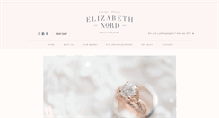 Desktop Screenshot of elizabethnord.com